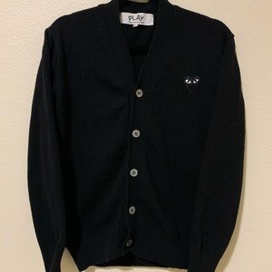 COMME DES GARÇONS PLAY CARDIGAN